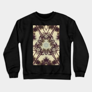 Pattern of palm trees Crewneck Sweatshirt